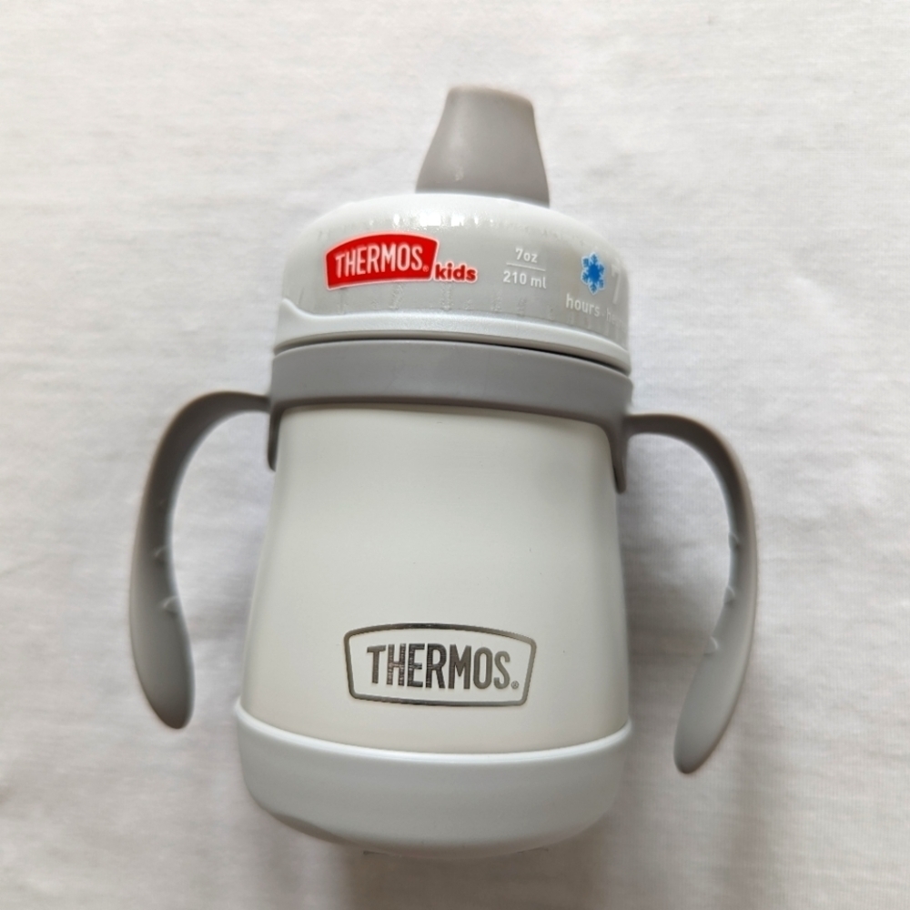 Thermos Baby 7 oz. Vacuum Insulated Stainless Steel Sippy Cup with Handles